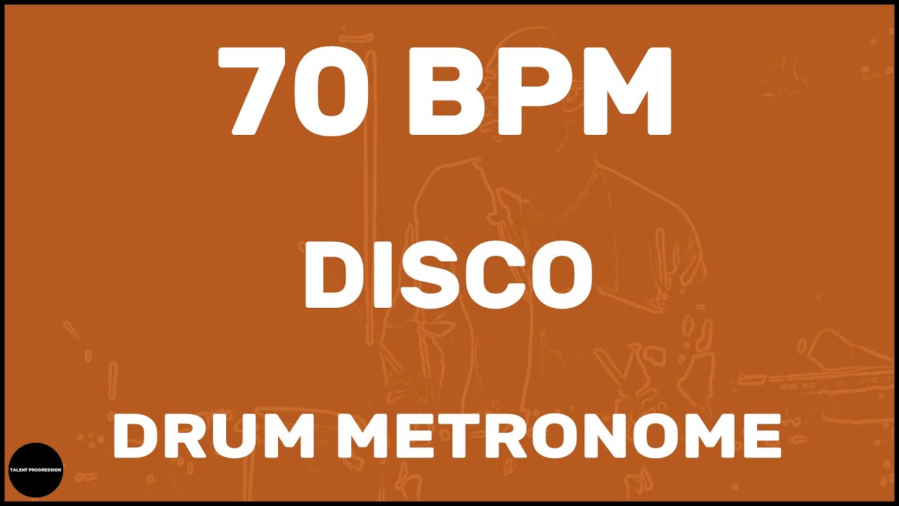 Disco | Drum Metronome Loop | 70 BPM
