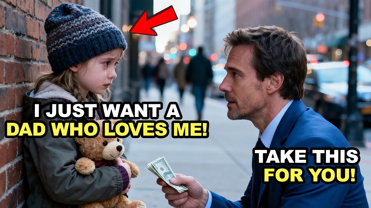 POOR GIRL REFUSES A MILLIONAIRE’S MONEY — THEN ASKS IF HE’LL BE HER DAD FOR REAL