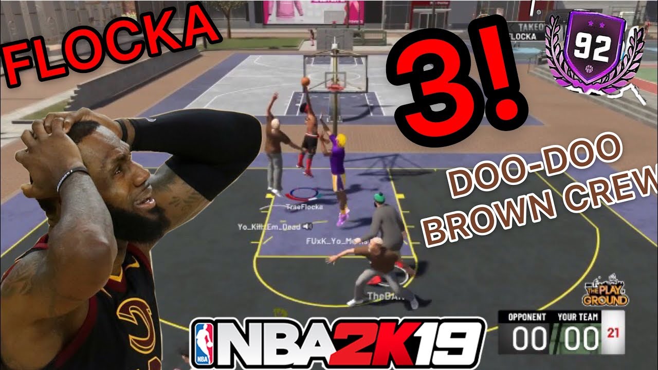 HILARIOUS ARGUMENTS! NBA 2K19! FLOCKA VS. DOO-DOO CREW 3! THEY GOT DROPPED OFF BAD! #GOMFSFB