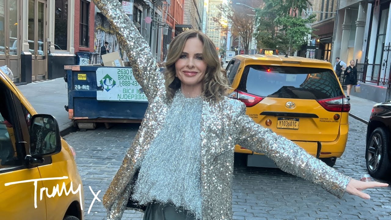 OOTD: Silver & Sequins In New York City | Fashion Haul | Trinny