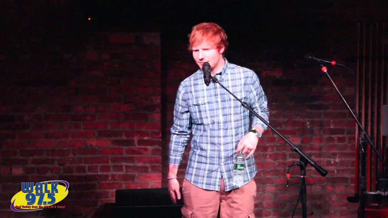 Ed Sheeran on Tips for Pale People