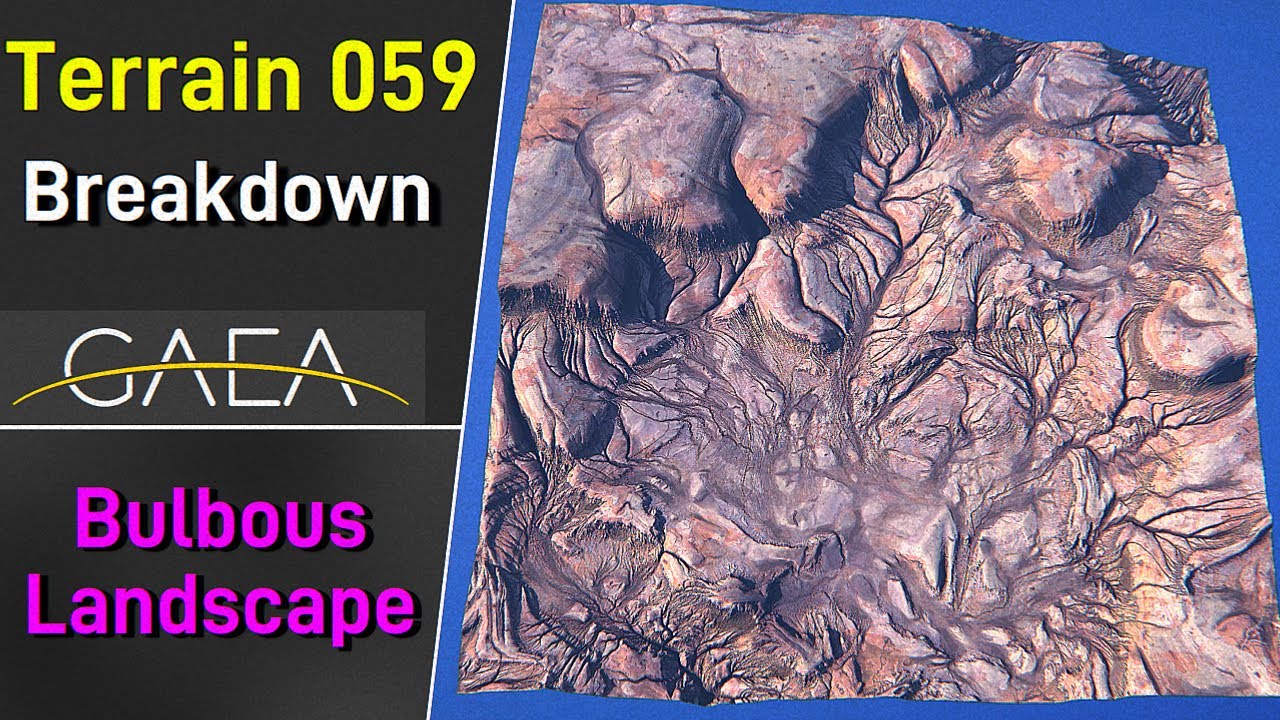 Учебное пособие по Gaea 1.3: Как создать инопланетный ландшафт в форме луковицы.