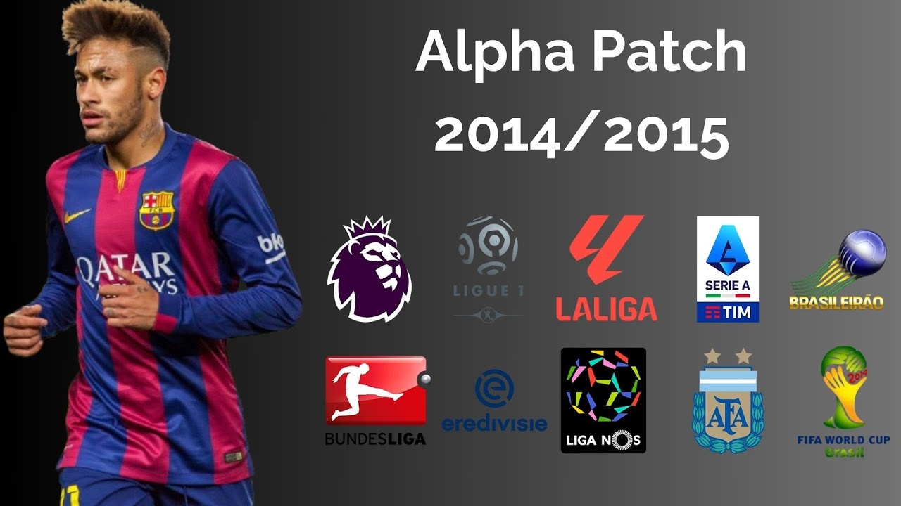 ALPHA PATCH 2014/2015 PES 2013 - Chuteiras, Copa do Mundo 2014 e MUITO MAIS