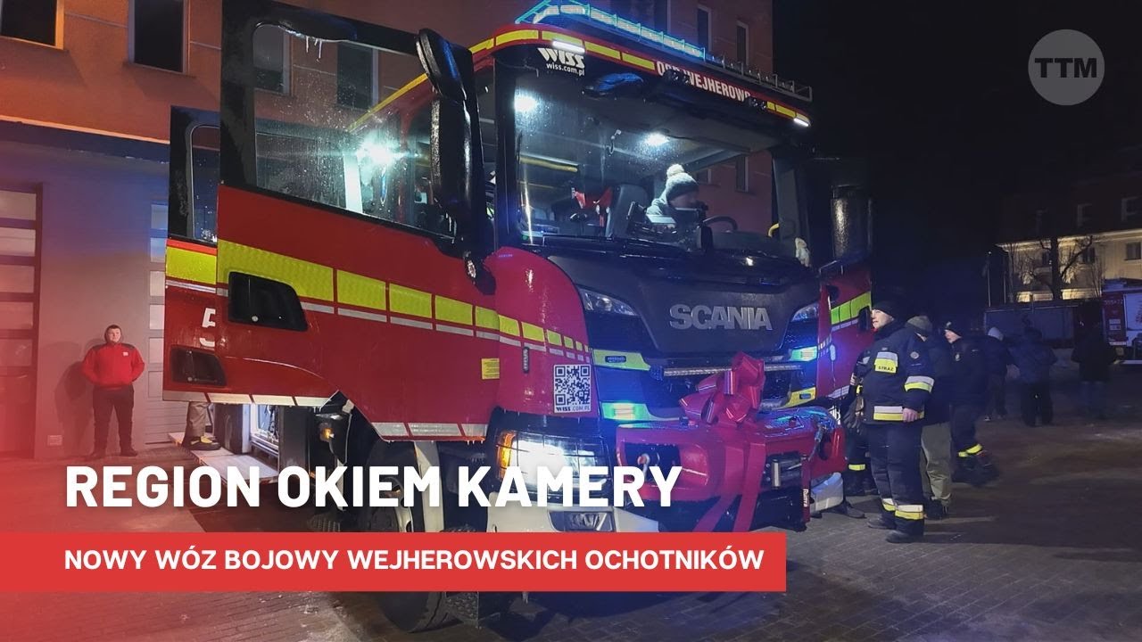 Nowy wóz bojowy wejherowskich ochotników