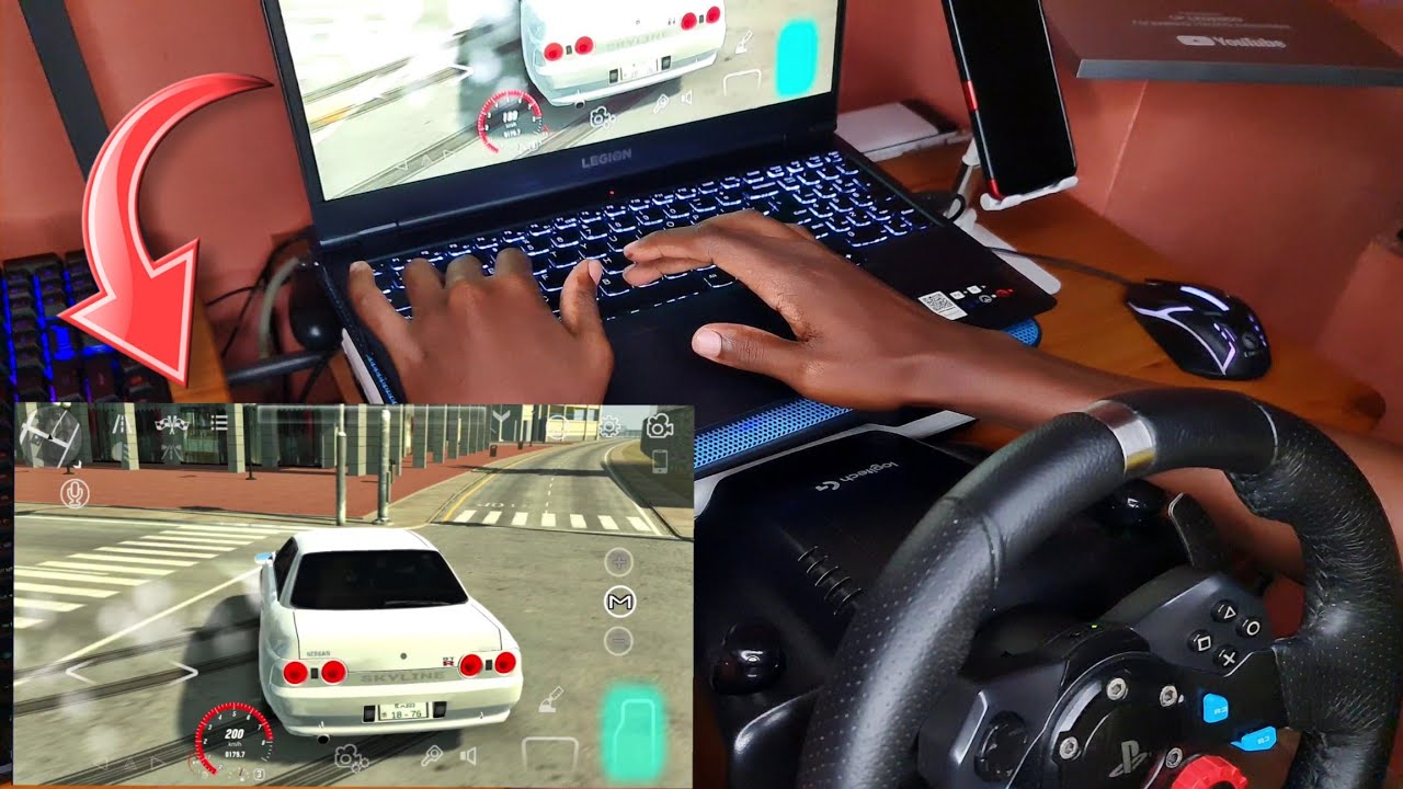 How I Drift on my Laptop in Car Parking Multiplayer New Update