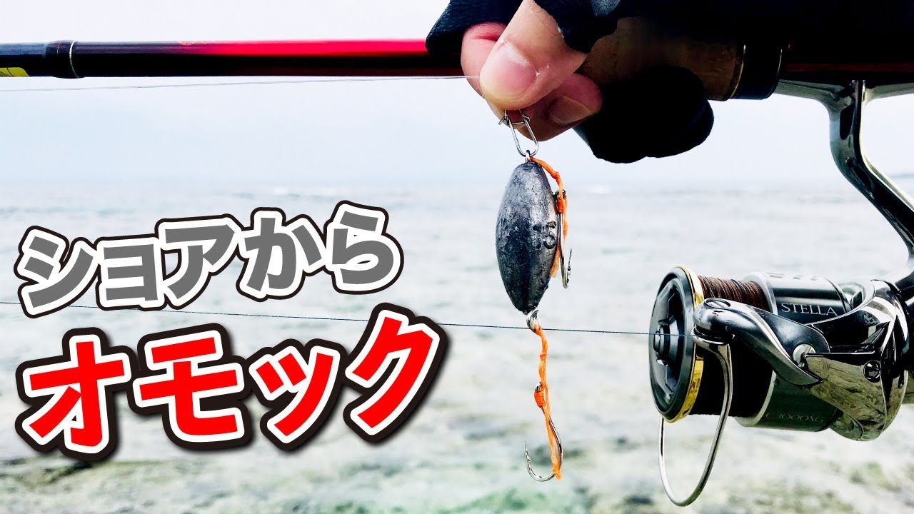 全く釣れないのでオモック投げてみたら・・