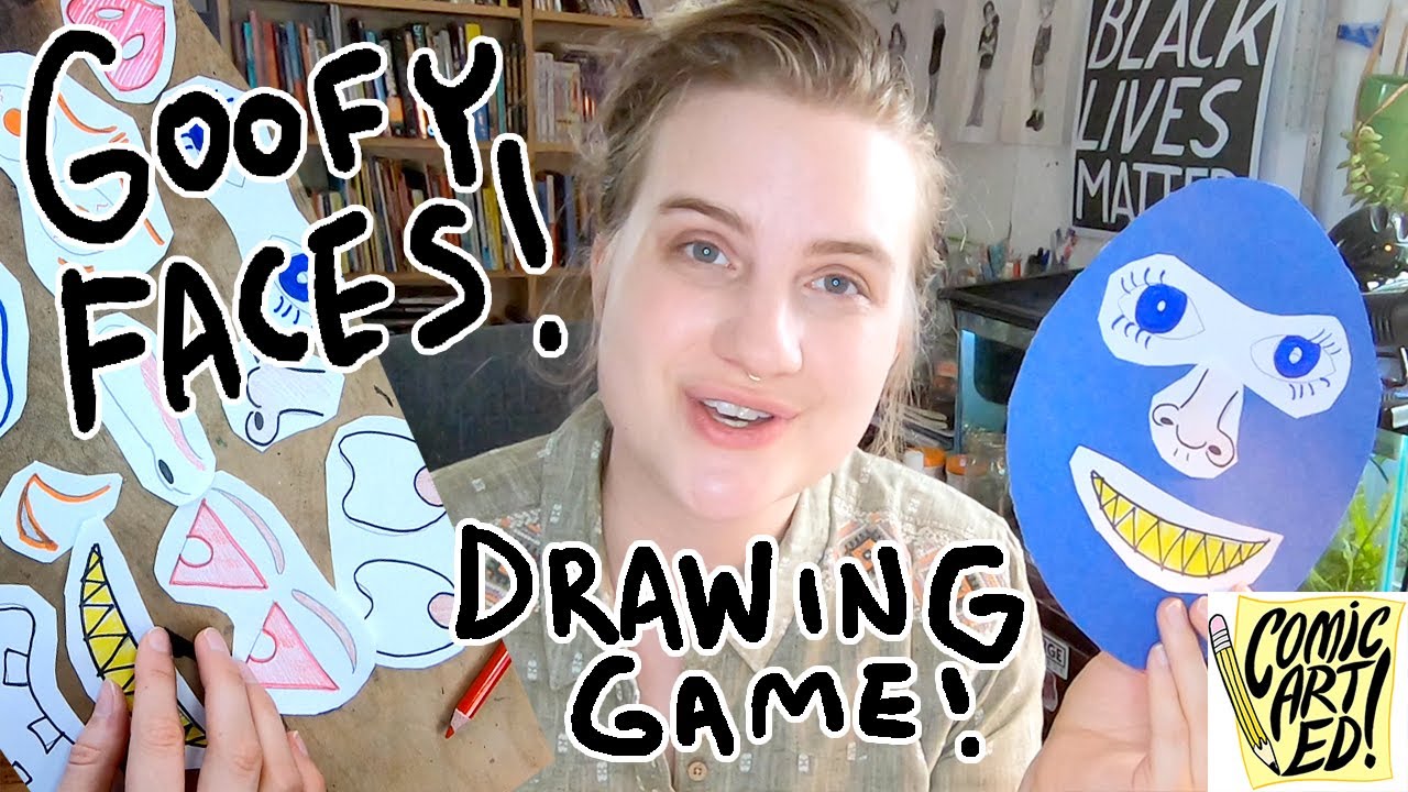 Goofy Faces Drawing Game! | Kid's Art Activity | Summer of Connection