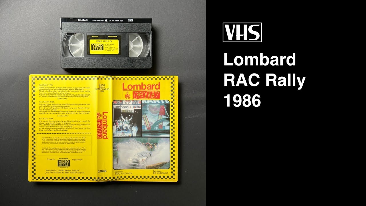 Lombard RAC Rally 1986