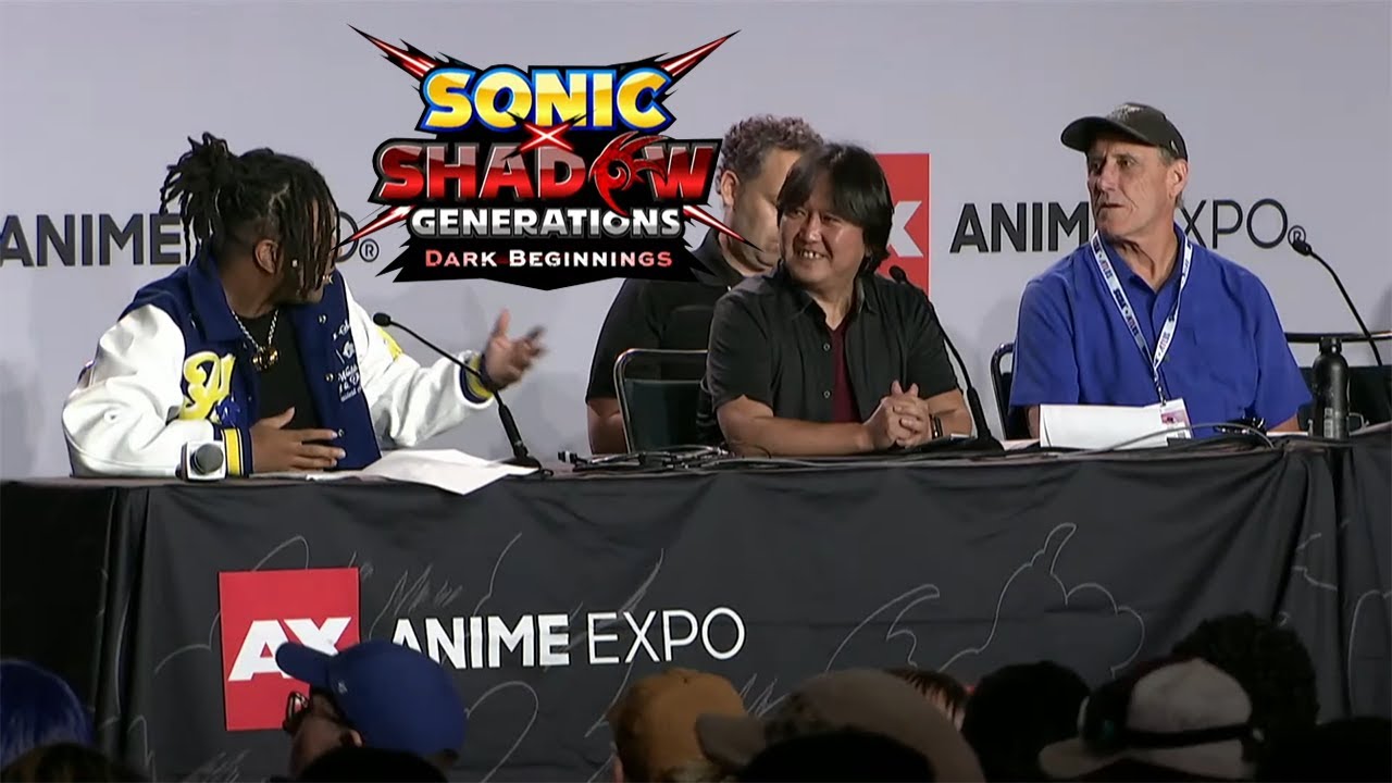 Stream Archive: Anime Expo 2024 - Sonic X Shadow Generations Dark Beginnings Panel