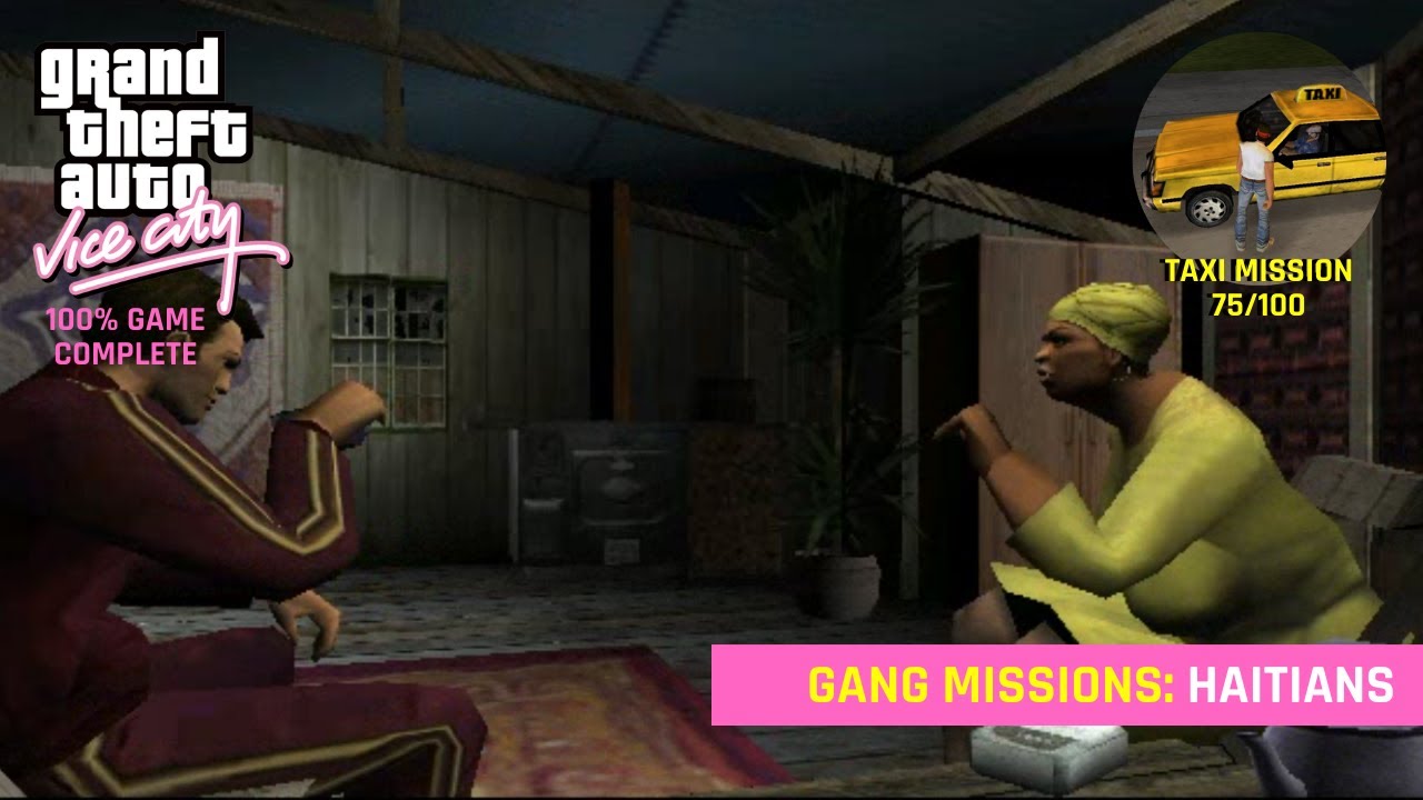 GTA VICE CITY | HAITIAN MISSIONS | SUB PT-BR & EN | SIDE MISSIONS | 100% COMPLETE