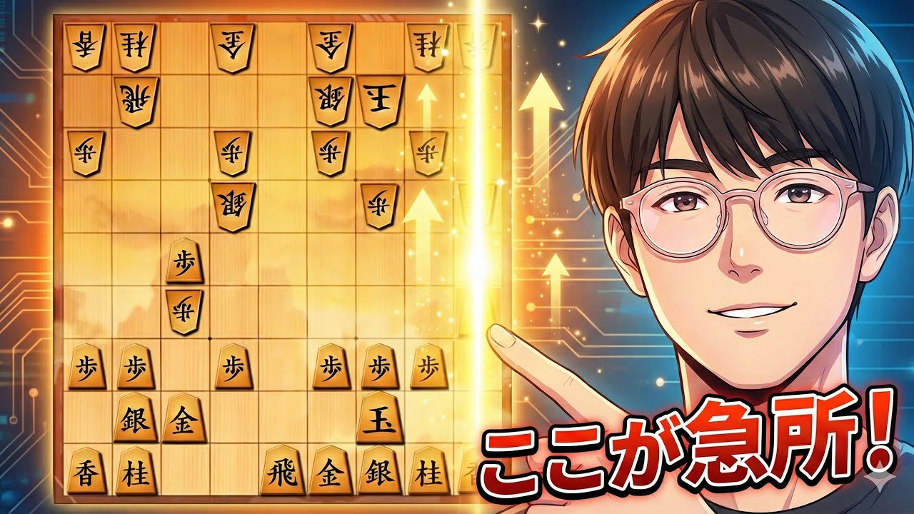 【ゴキゲン中飛車】端歩の突き合いは得しがちな理由