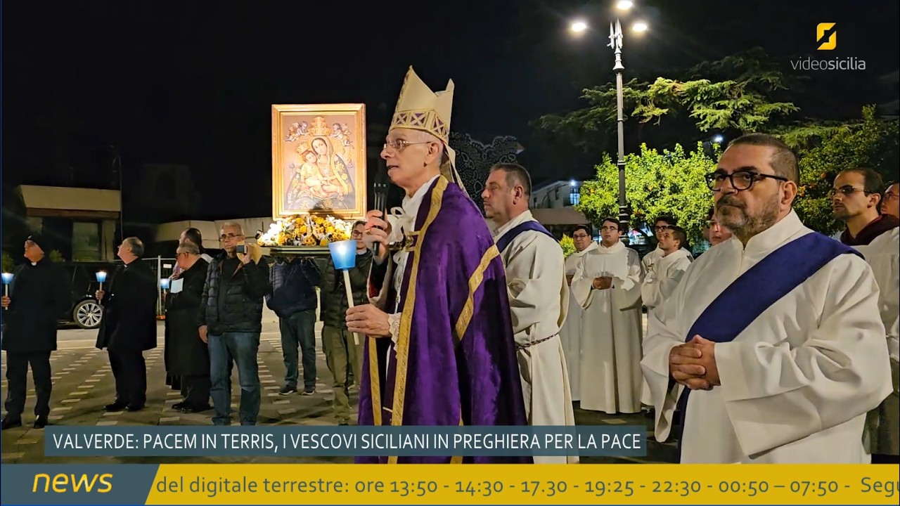 Valverde: Pacem In Terris, i vescovi siciliani in preghiera per la pace