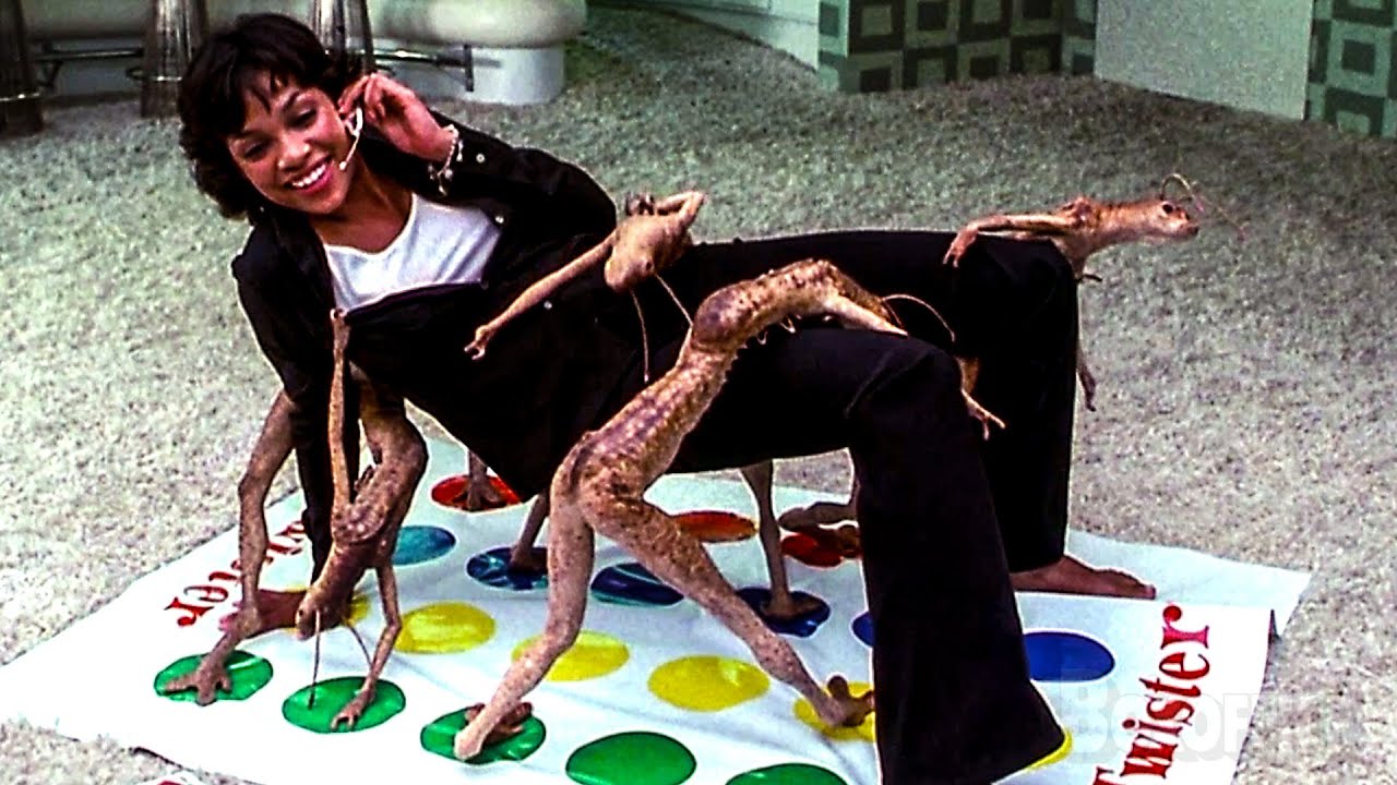 Rosario Dawson joga twister com alienígenas | MIB: Homens de Preto II | Clipe 🔥 4K