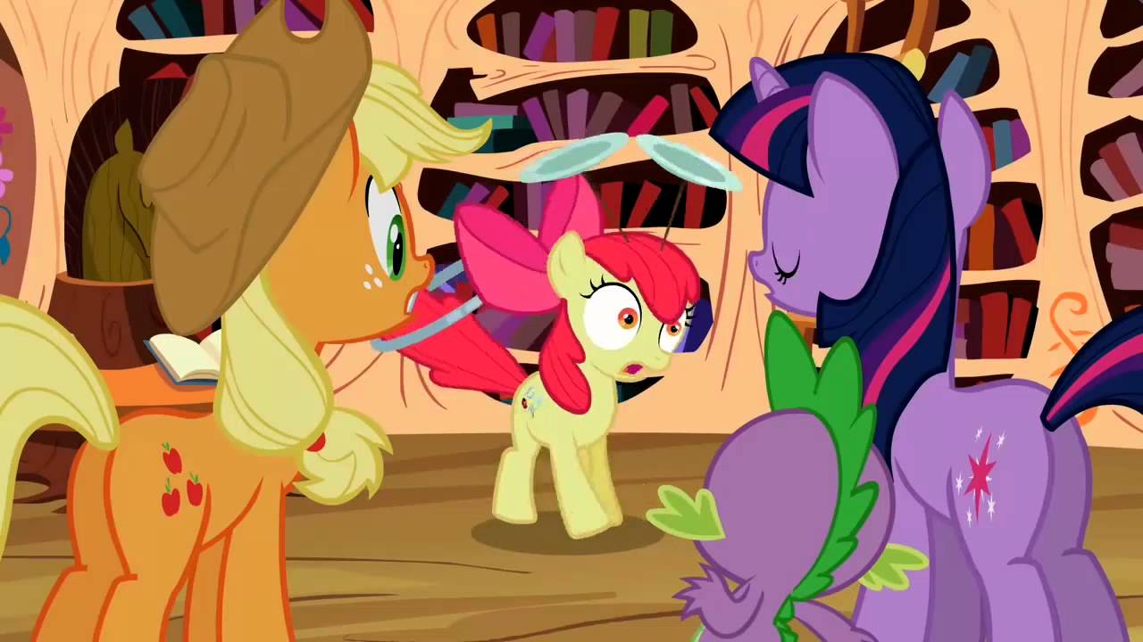 Apple Bloom - Sacrebleu! Plus de marque de cutie. Qu'est-ce que c'est? Je parle fran&ccedil;ais?