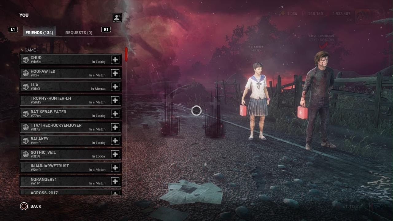 Dead by Daylight Wesker vs Steve and Nuxtey