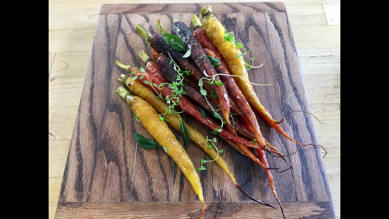 Honey Roasted Carrots with Thyme and Sage