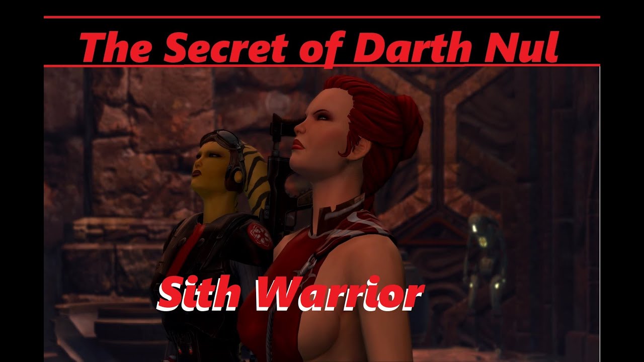 SWTOR ► Pursuit of Ruin (The Secret of Darth Nul) - Sith Warrior