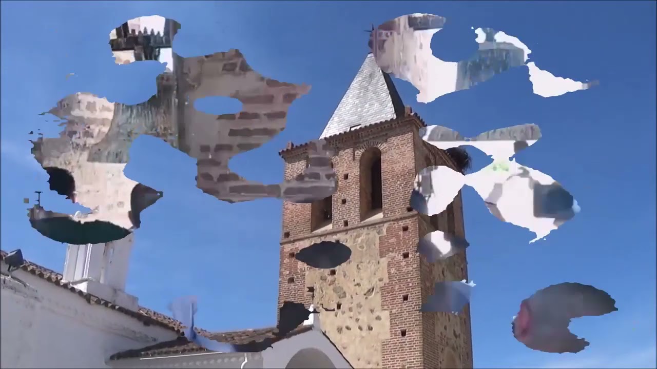 REPIQUE DE CAMPANAS Y DISPARO DE COHETES ANUNCIANDO LAS FIESTAS SANTA CRUZ DON ALVARO 2024