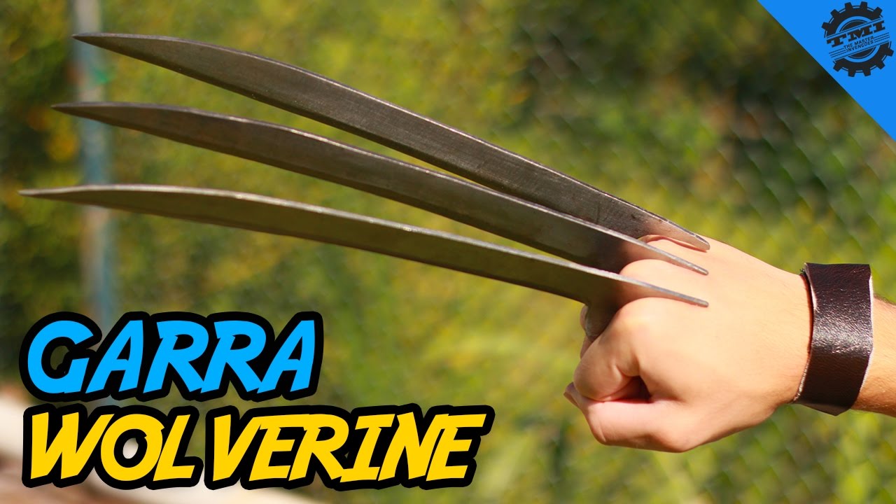 Como Fazer a Garra do Wolverine de Metal (Logan)