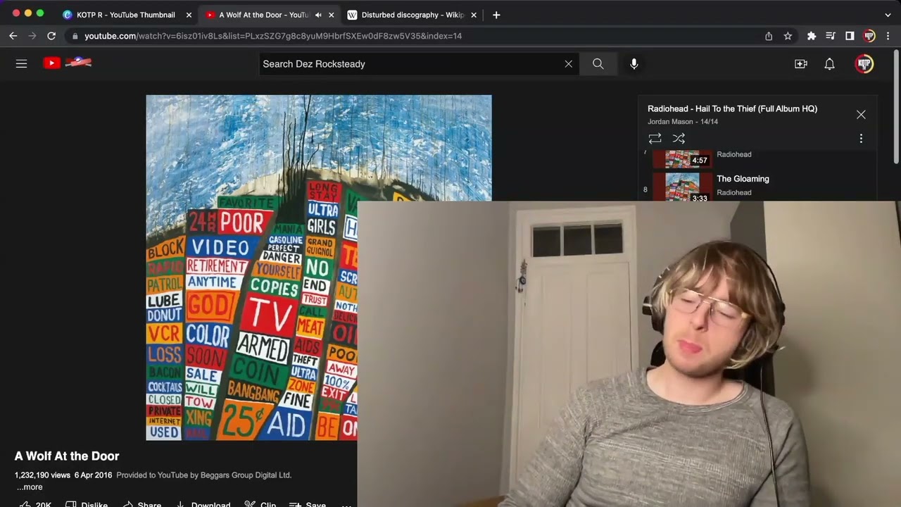 Radiohead - A Wolf At The Door | First Time Listen & Reaction