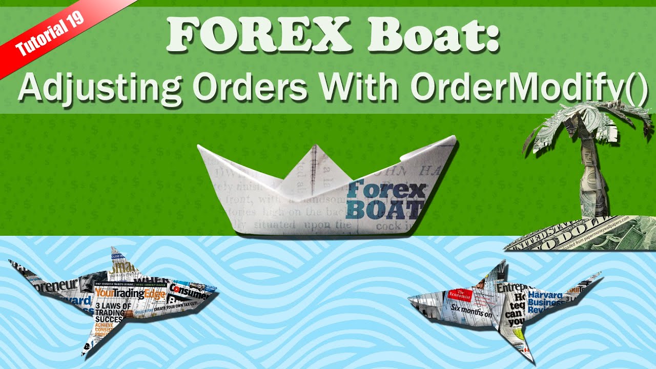 Modifying Orders With OrderModify() &ndash; MQL4 for Complete Beginners Tutorial Part 19