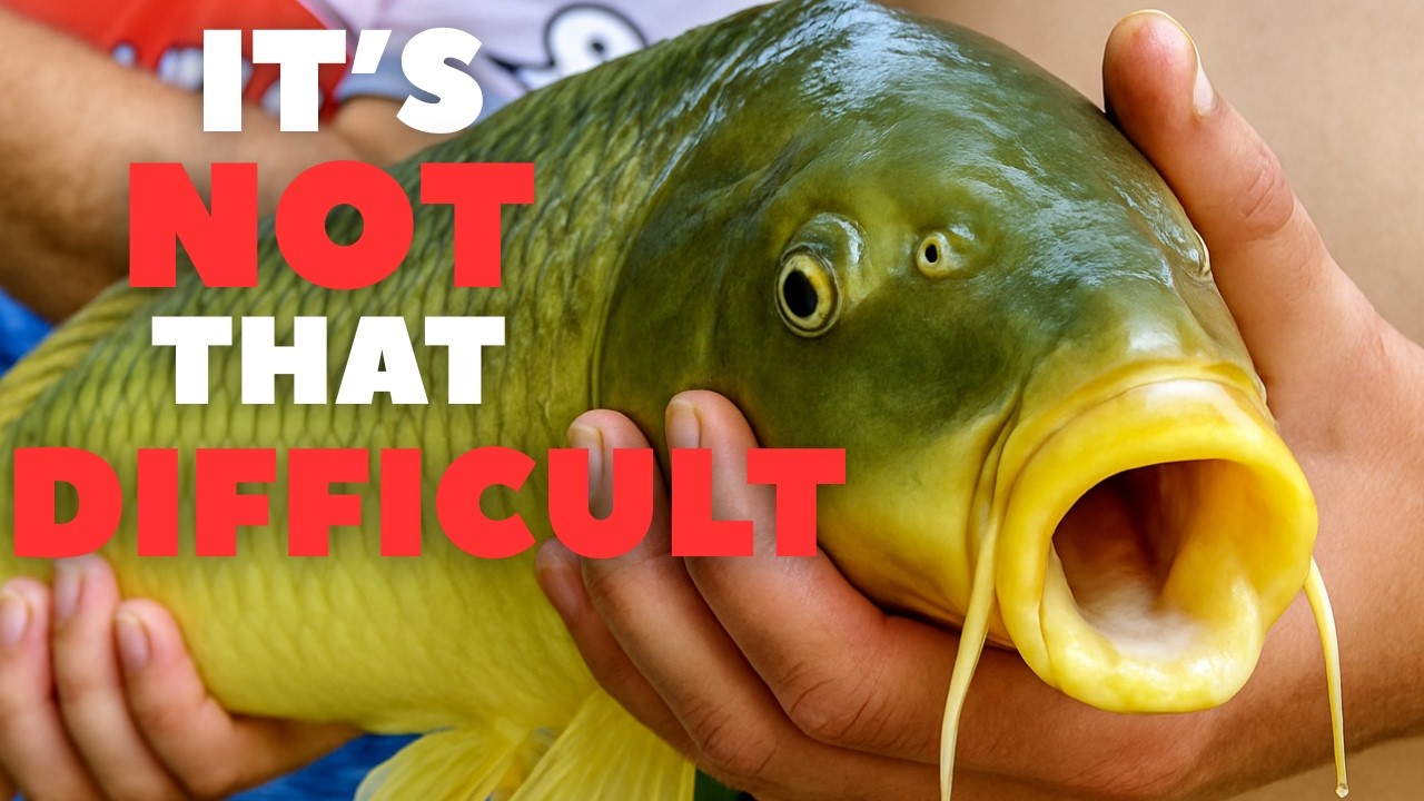 Don't overcomplicate Carp Fishing in the Vaal River