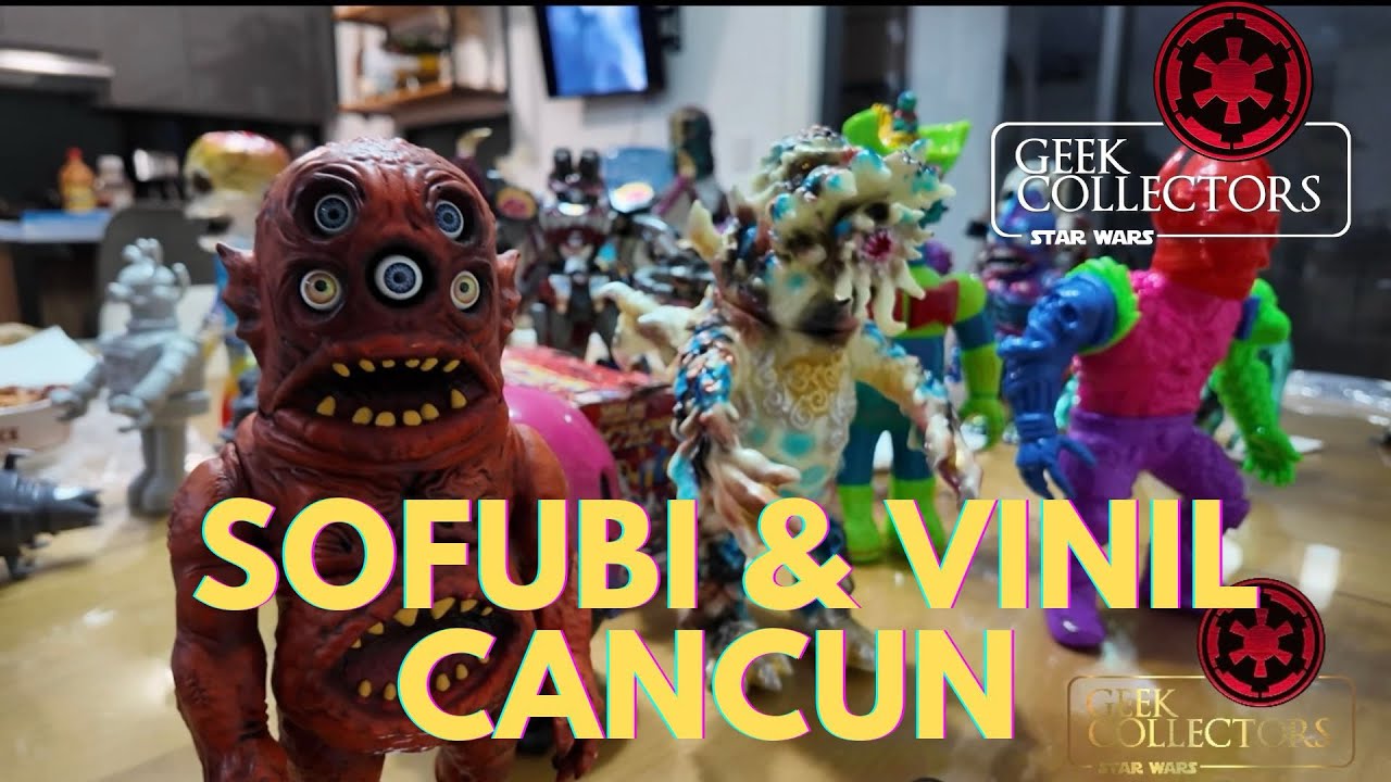 Nos reunimos en Canc&uacute;n varios Coleccionistas de juguetes: SOFUBI, VINILES y m&aacute;s. 🤘🏽