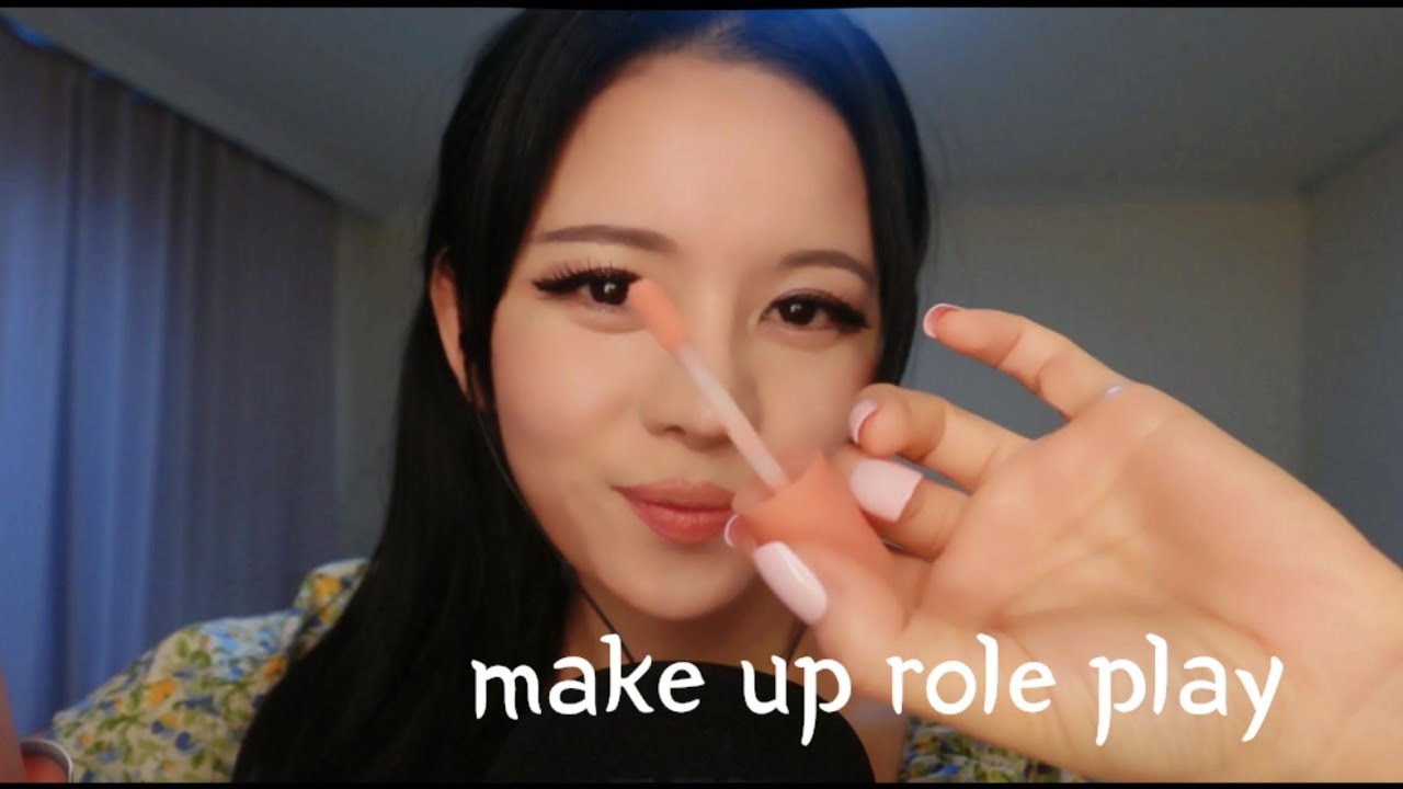 メイクアップ asmr ロールプレイ 💄  日本語   囁き Japanese Role play