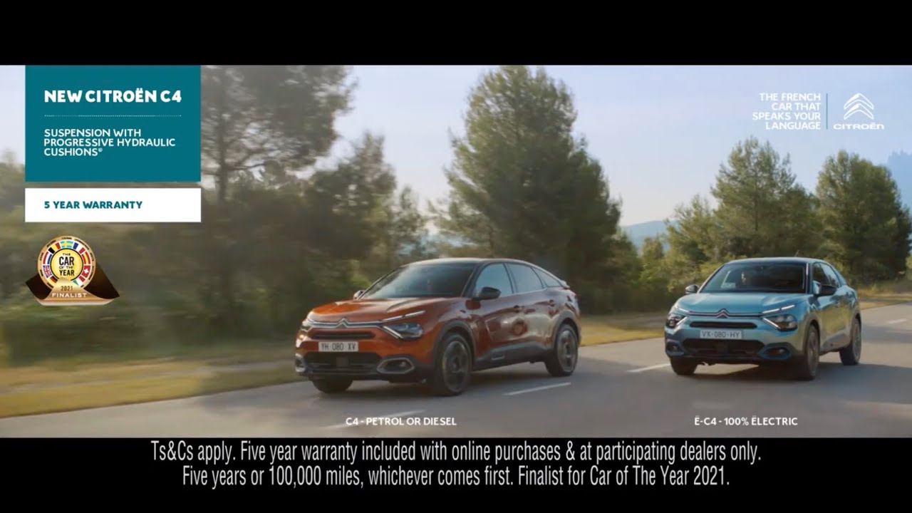 French voice actor - Citroën C4  electric Oh Happy Days' UK TV spot