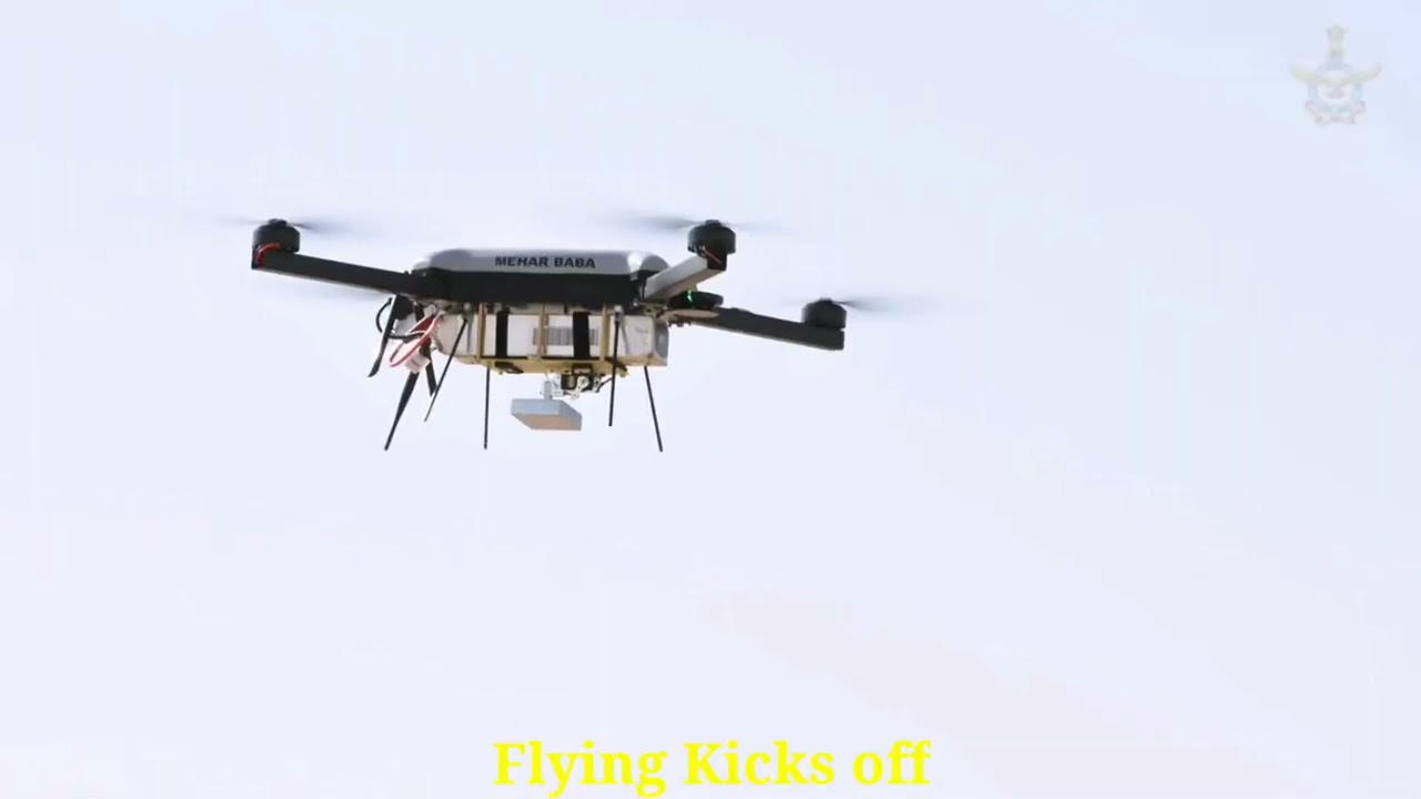 IAF Mehar Baba Swarm Drone Competition won by NewSpace Pvt. Ltd.
