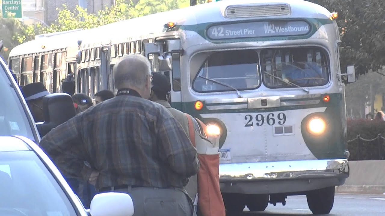 NYC Vintage Bus Special: Vintage Bus Convoy At BusFest 2013 Part II