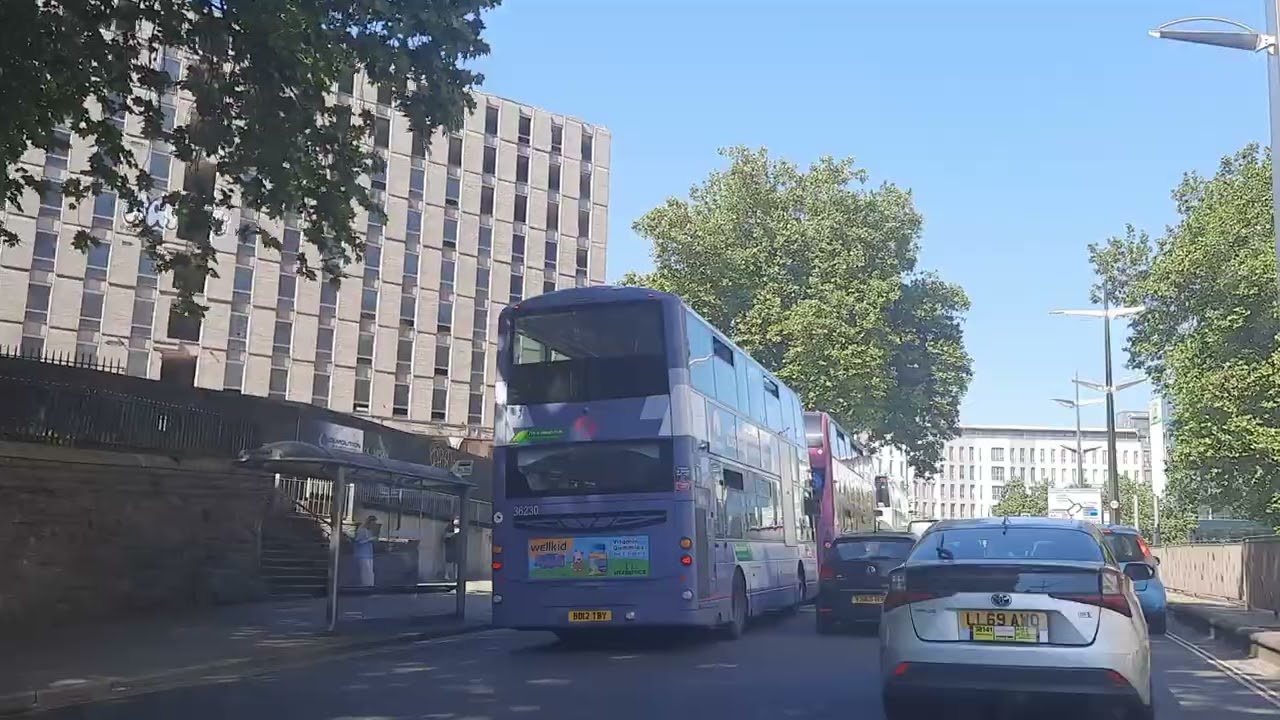 Driving through Bristol city 🇬🇧