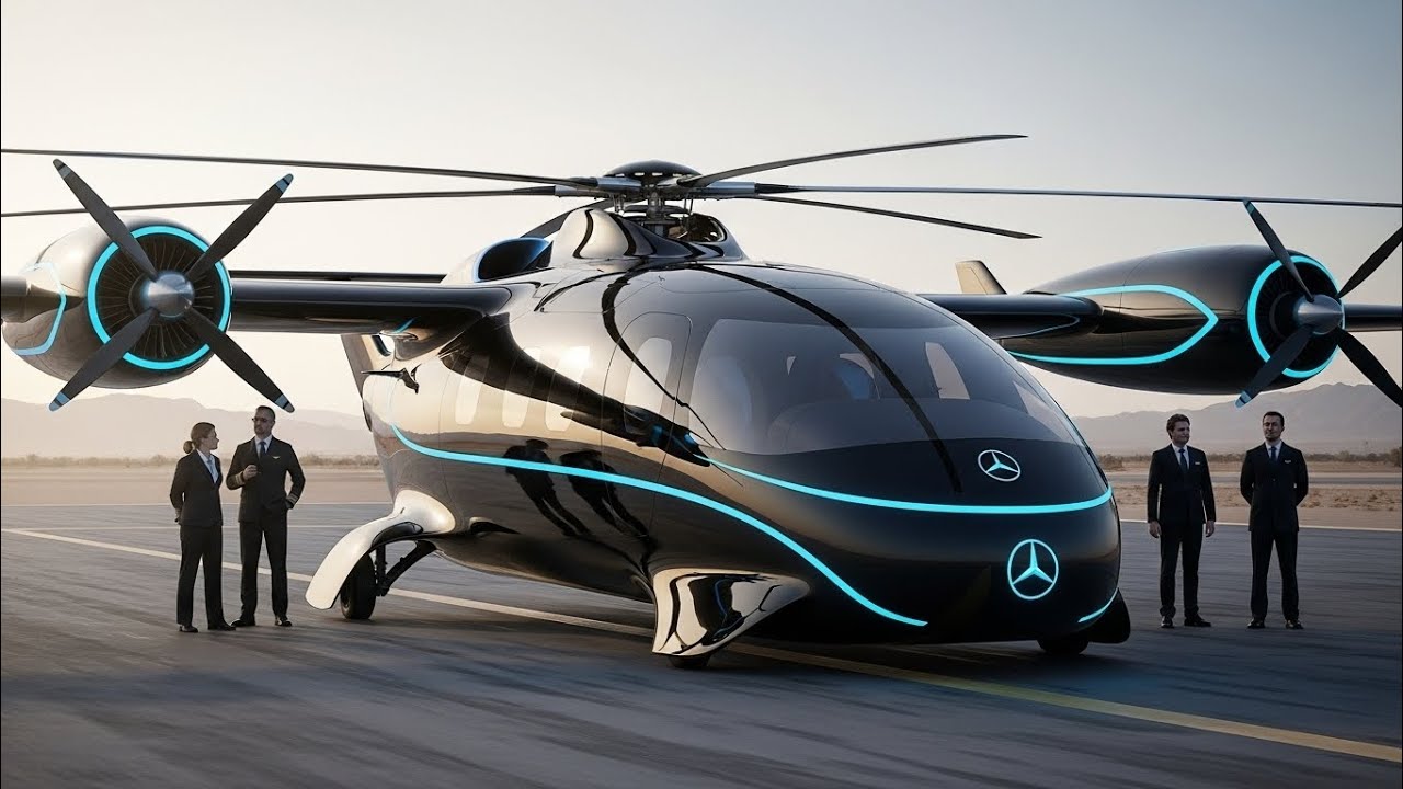 🚀 Mercedes-Benz 2026 rompe las reglas: el avi&oacute;n de lujo que tambi&eacute;n es un coche del futuro ✈️🔥