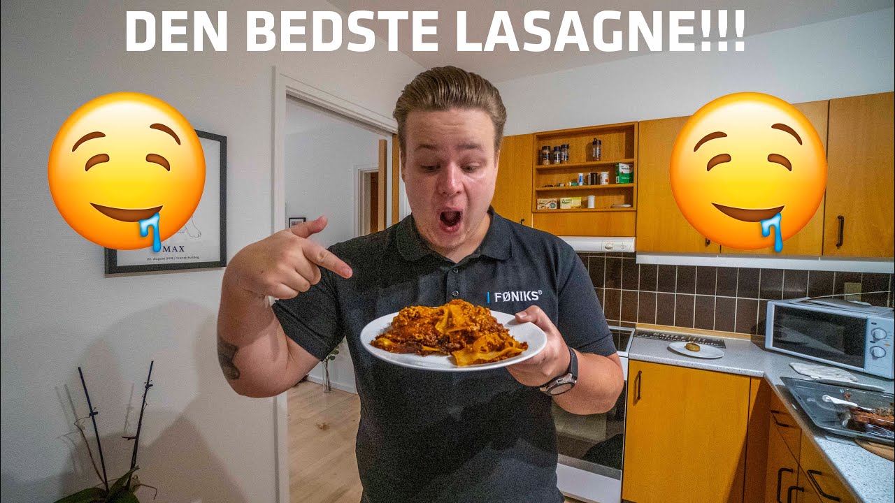 DEN BEDSTE DRENGERØVS LASAGNE!!