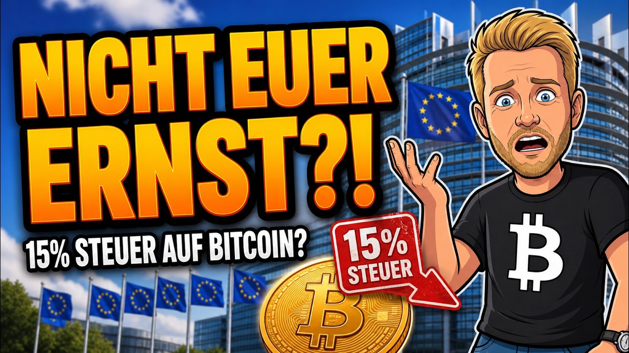 EU plant weitere 15% Steuern auf Bitcoin 😡 (Was das WIRKLICH bedeutet)
