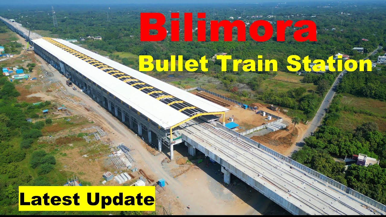 Bilimora Bullet Train Station | Latest Update |  Real Progress Finally Visible | November 2025