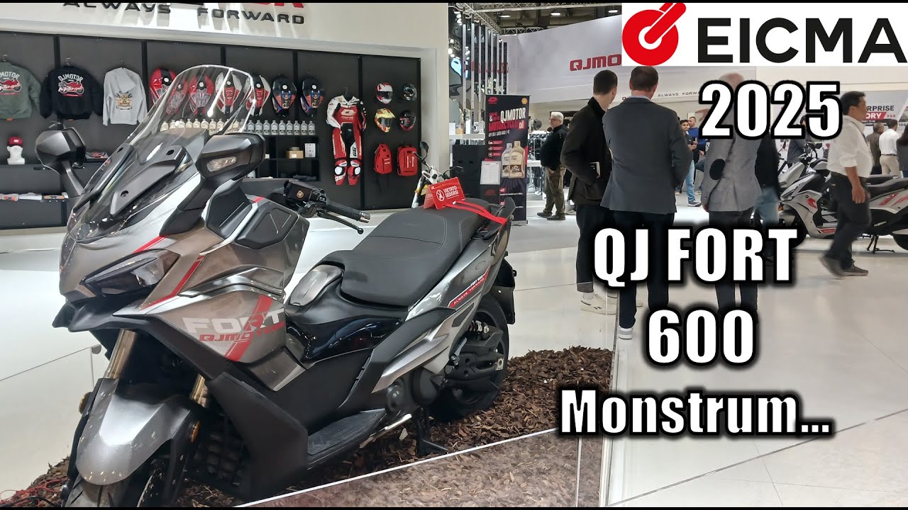 QJ FORT 600 (2026) - Novi konkurent TMax-u