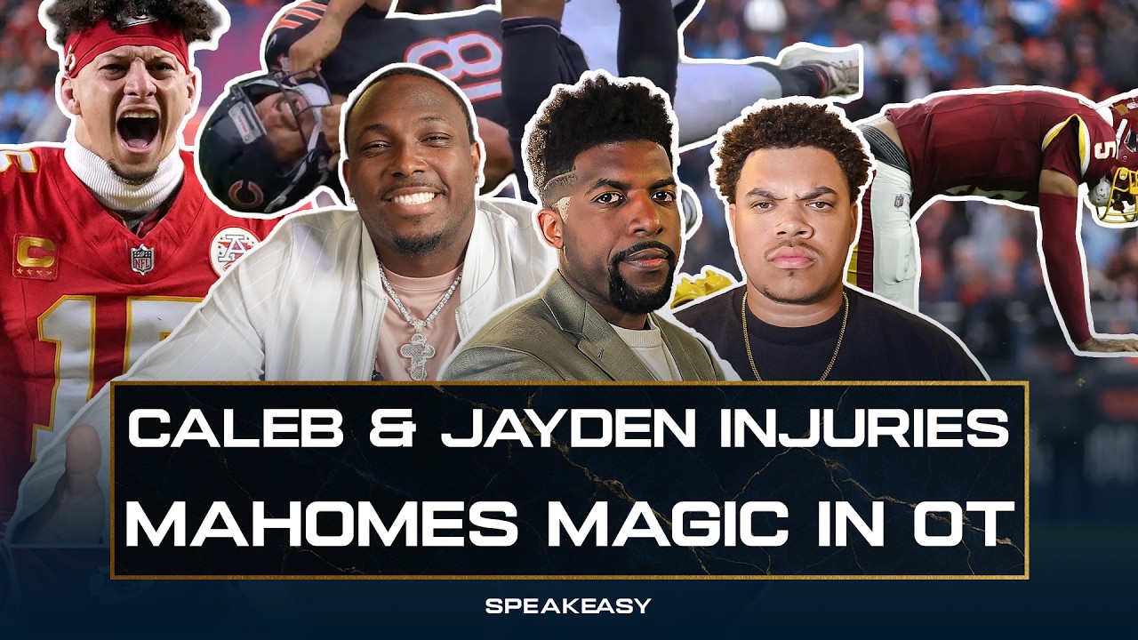 Acho, Shady & Carebear React To Chiefs Vs Colts, Caleb & Jayden&rsquo;s INJURIES, Eagles SURVIVE & MORE!