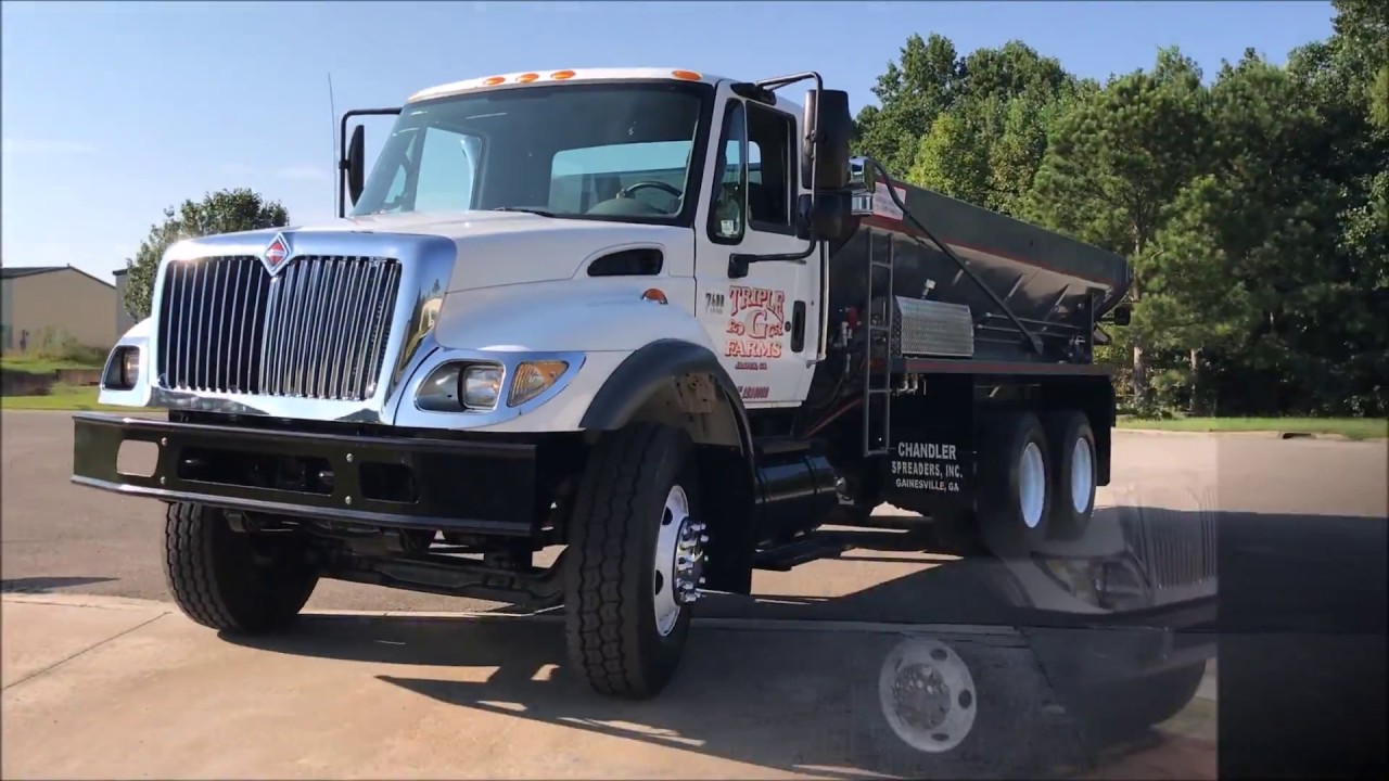 Nyalic® Application on a Fertilizer Spreader Truck