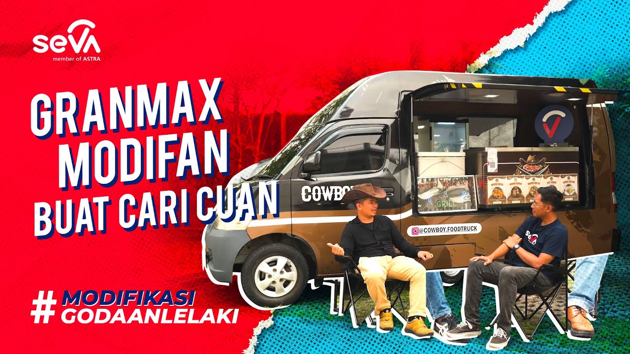 GRANMAX BLIND VAN DISULAP JADI FOODTRUCK BUAT CARI CUAN | Godaan Lelaki Ep. 141