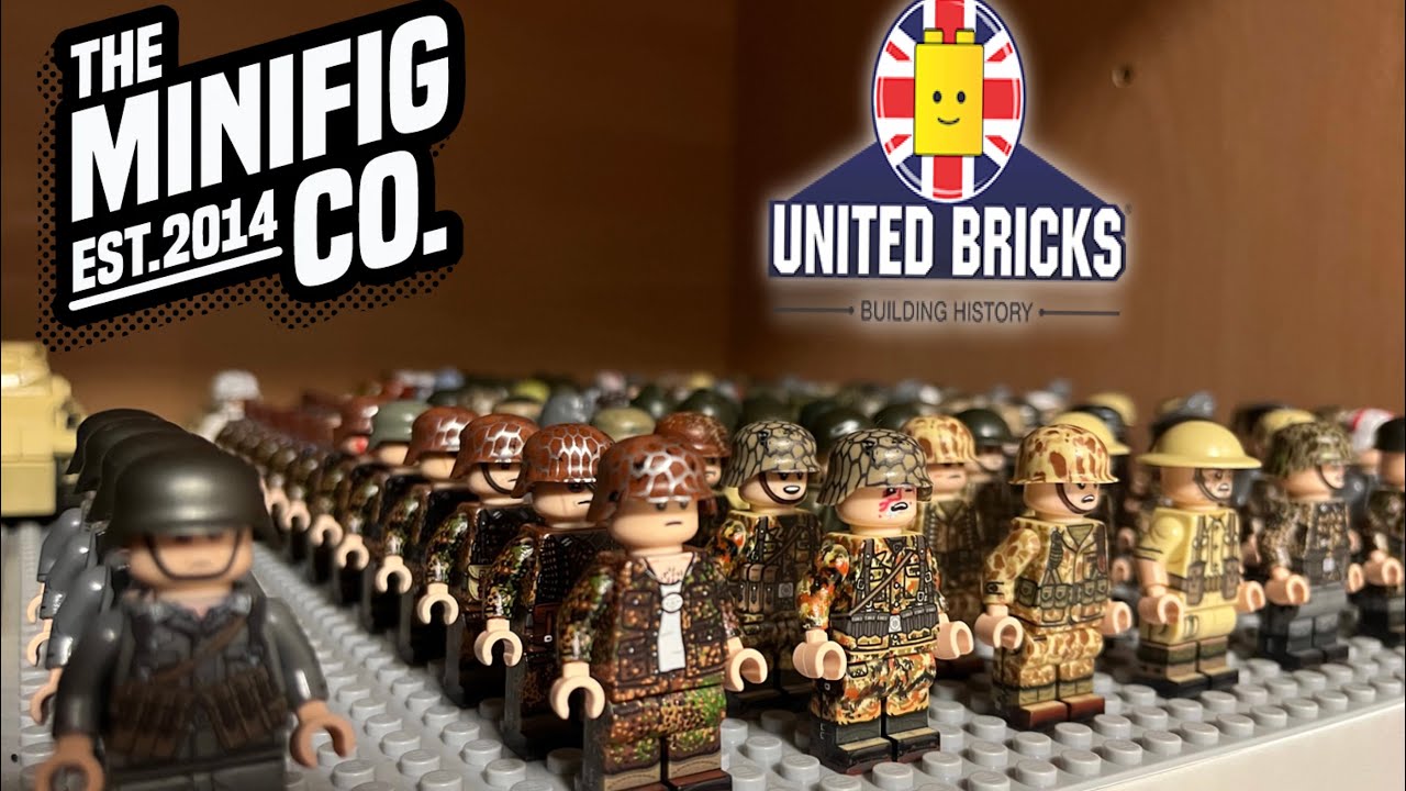 HUGE Lego WW2/WW1 TheMinifigCo United Bricks Collection!