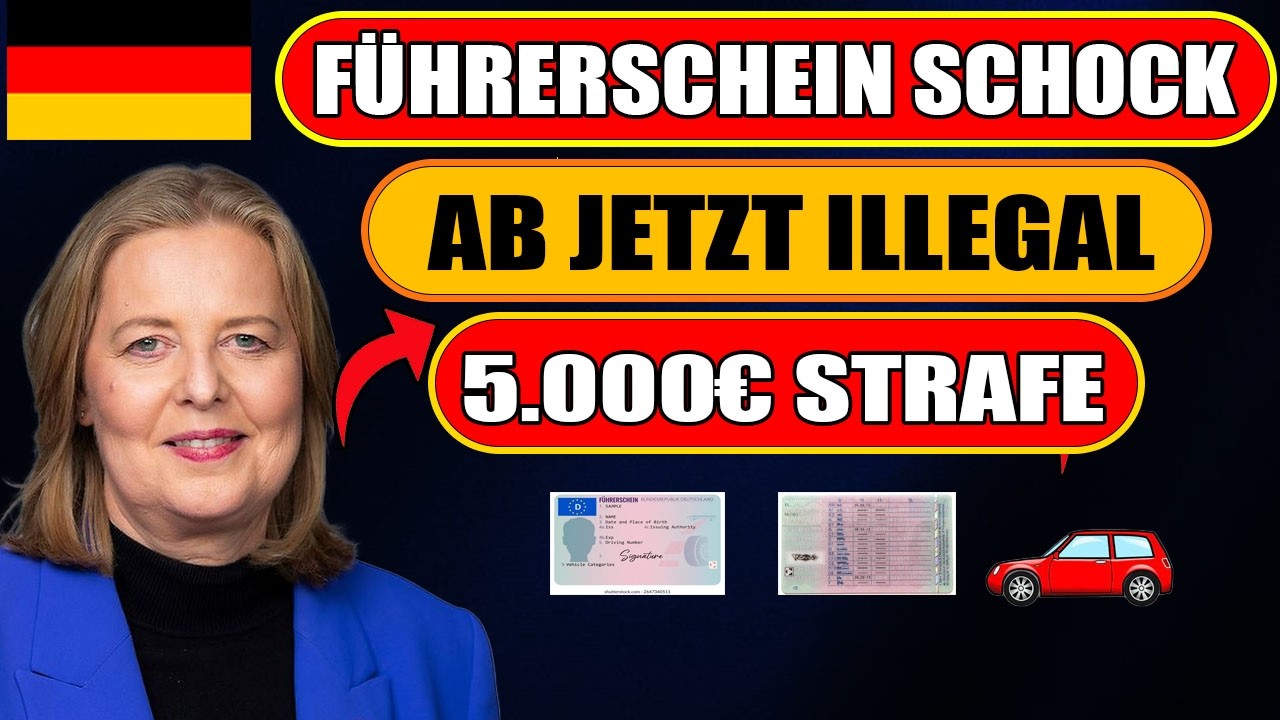 🚨 Führerschein-Schock März 2026: Diese Jahrgänge dürfen JETZT nicht mehr fahren – Strafen bis 5.000€