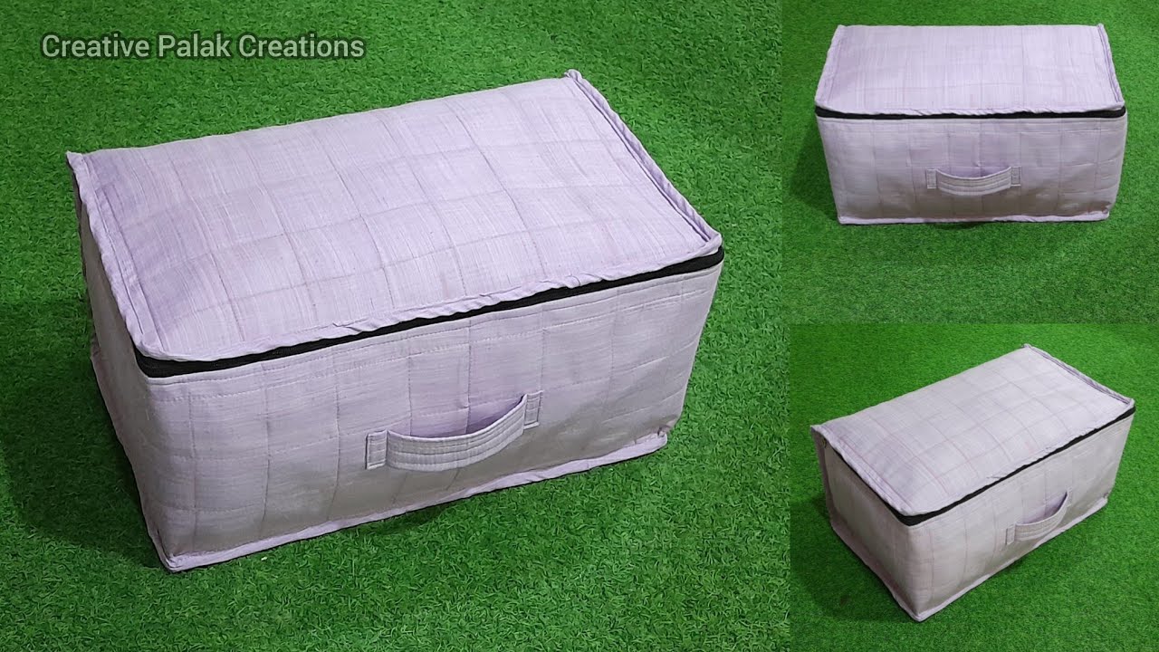 पुराने शर्ट का करें Reuse or Paise💰 बचाएँ - Cloth Organizer Cutting Stitching in Hindi/ Storage bag 