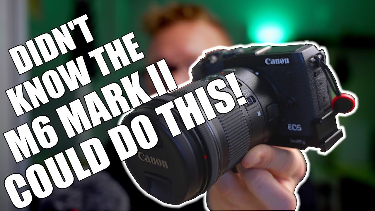 Не знал, что CANON M6 Mark II на такое способен!