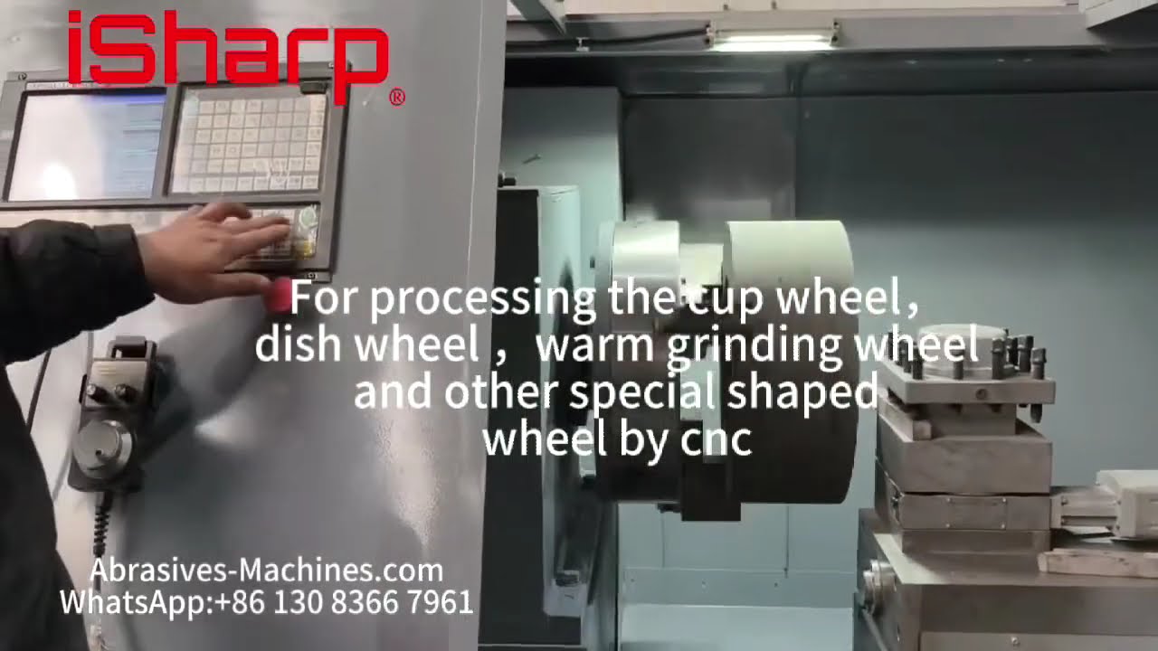 iSharp CNC Specical shaped grinding wheel dressing machine