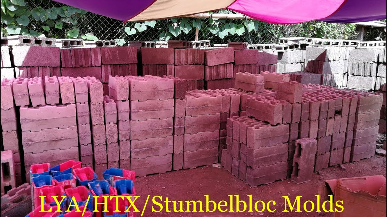 LYA Group, HTX Group, Stumbelbloc brick Molds