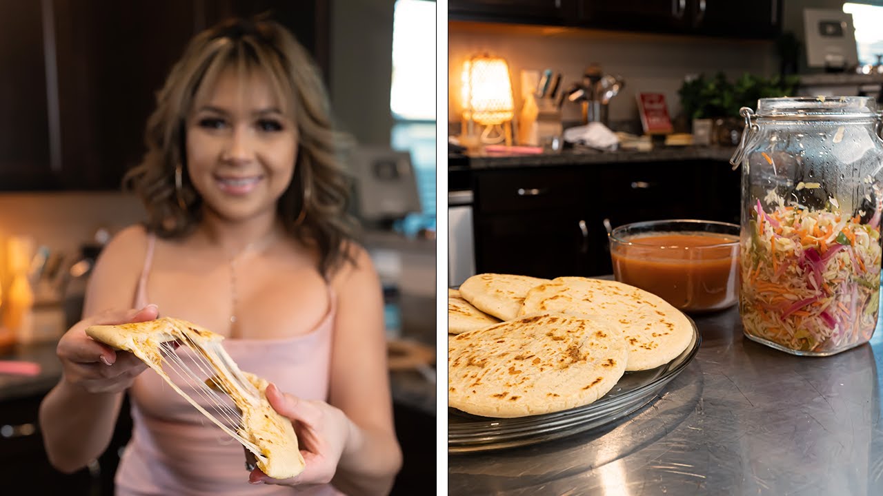HOW I MAKE PUPUSAS DE CHICHARRÓN, CURTIDO Y SALSA
