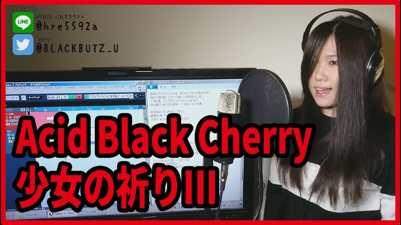 少女の祈りIII / Acid Black Cherry(cover)