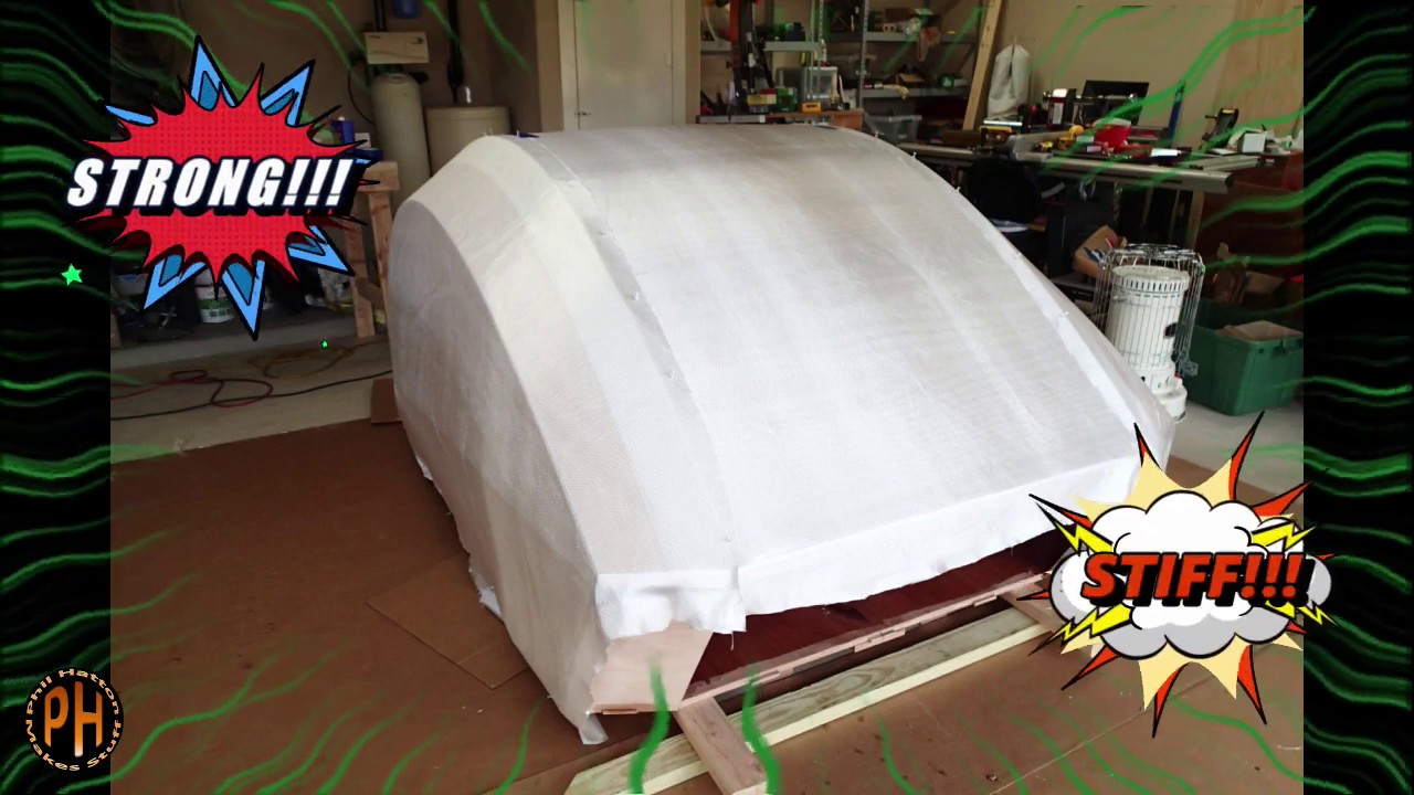 Building a CLC Teardrop Camper - Filling the Exterior Joints - Stitch and Glue Construction