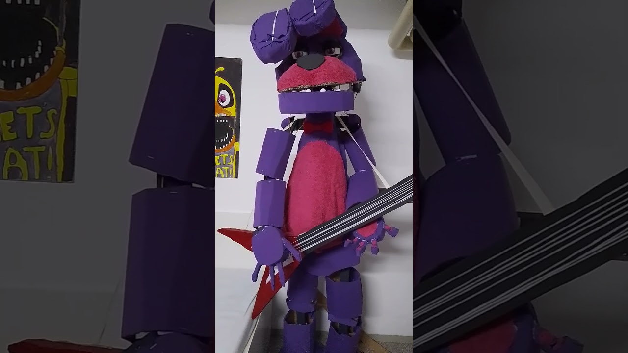 My homemade Bonnie Animatronic live Performance